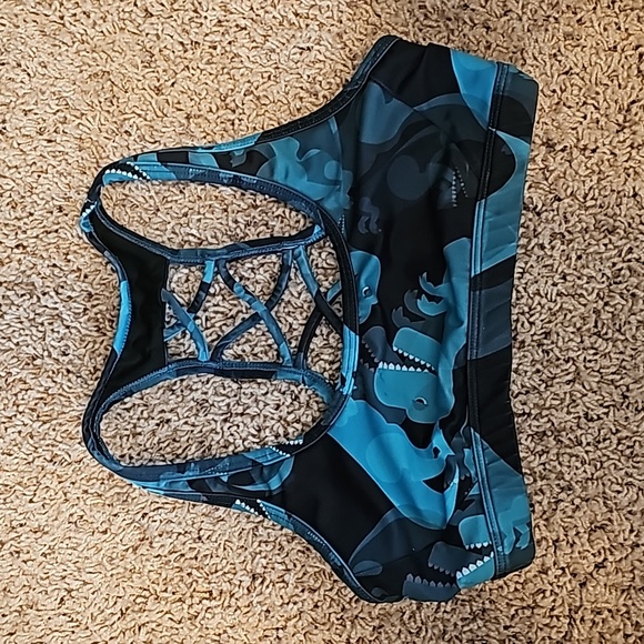 Feed Me Fight Me Dino Mite Bra - Picture 1 of 3